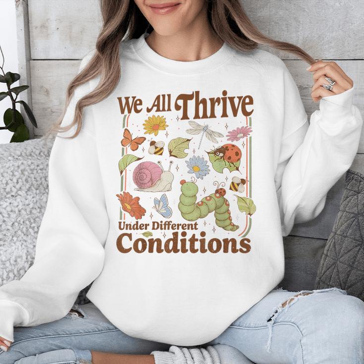 We All Thrive Under Different Conditions SPED Teacher Unisex Sweatshirt, funny design We All Thrive Under Different Conditions SPED Teacher Unisex Sweatshirt, funny design