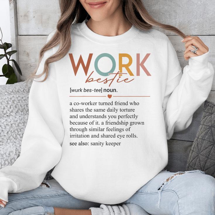 Vintage Work Bestie Definition Teachers Nurses Boss Women Unisex Sweatshirt, funny design Vintage Work Bestie Definition Teachers Nurses Boss Women Unisex Sweatshirt, funny design