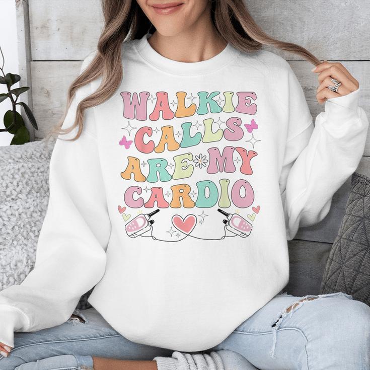 Walkie Calls Are My Cardio Special Education Teacher School Unisex Sweatshirt, funny design Walkie Calls Are My Cardio Special Education Teacher School Unisex Sweatshirt, funny design