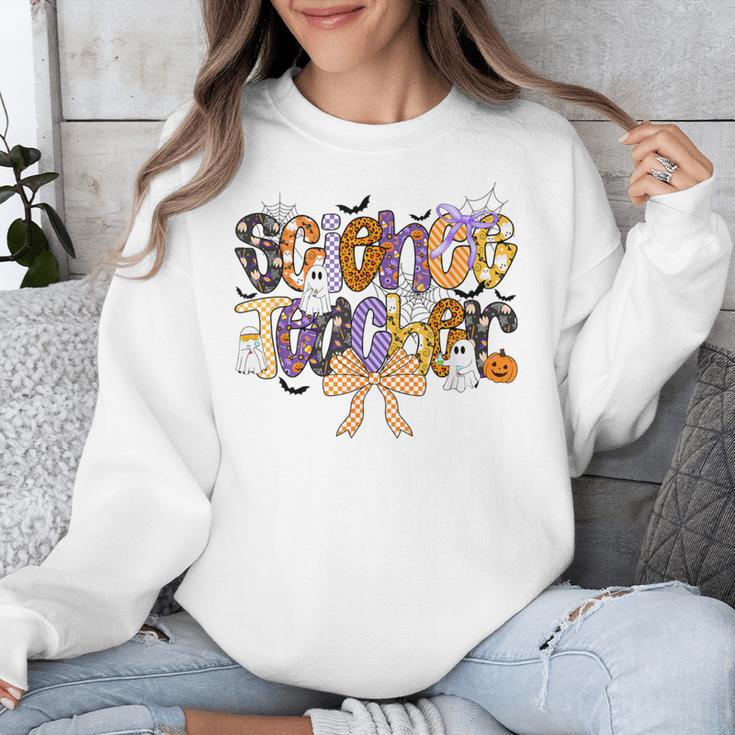 Women Spooky Science Teacher Halloween Science Stem Teacher Unisex Sweatshirt, Science Teacher Gifts, funny design Women Spooky Science Teacher Halloween Science Stem Teacher Unisex Sweatshirt, Science Teacher Gifts, funny design