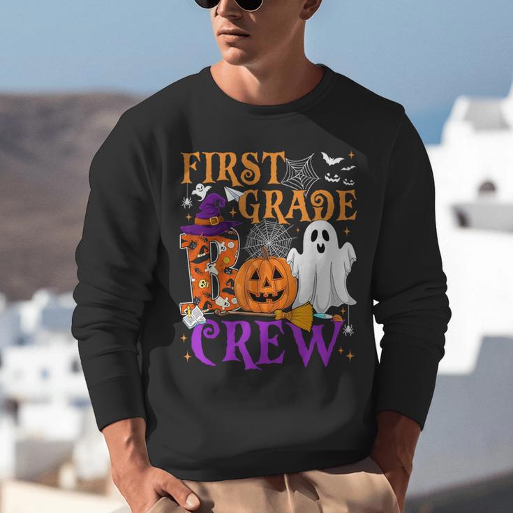1st Grade Boo Crew Teacher Student Halloween Costume Unisex Sweatshirt, funny gift 1st Grade Boo Crew Teacher Student Halloween Costume Unisex Sweatshirt, funny gift