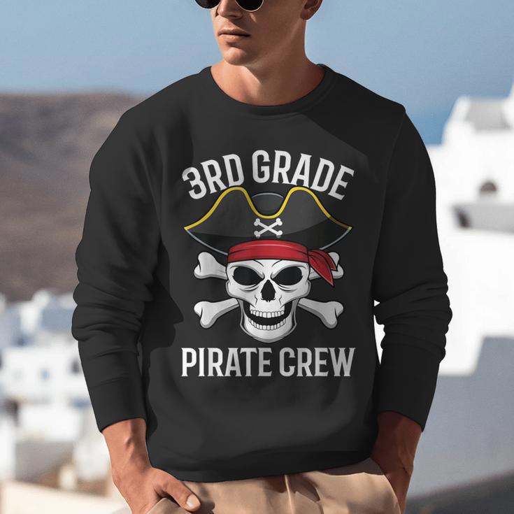 3rd Grade Pirate Crew Halloween Costume Student Teacher Unisex Sweatshirt, funny gift 3rd Grade Pirate Crew Halloween Costume Student Teacher Unisex Sweatshirt, funny gift