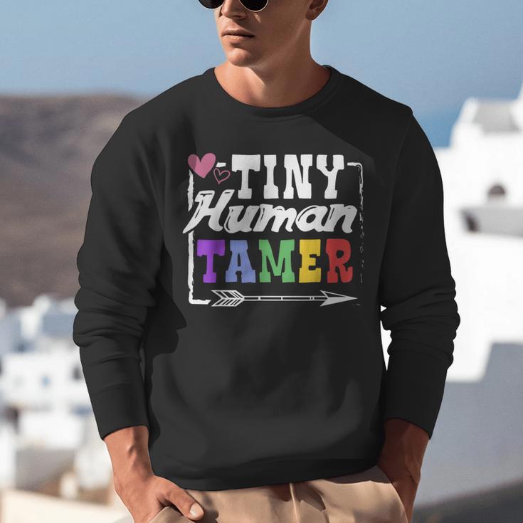 4 Teachers Or Parents Tiny Human Tamer Tee T-Shirt Unisex Sweatshirt, funny gift 4 Teachers Or Parents Tiny Human Tamer Tee T-Shirt Unisex Sweatshirt, funny gift