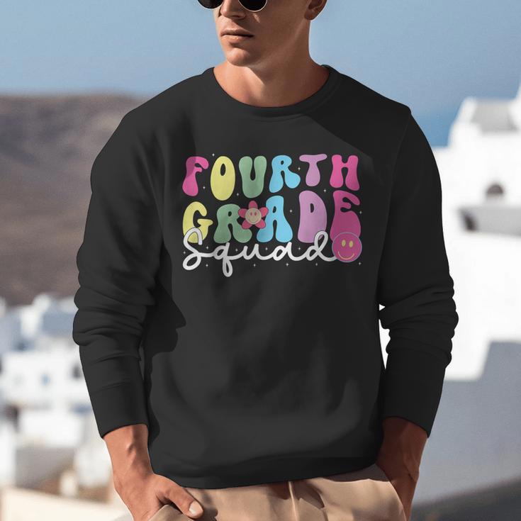 4th Grade Squad Fourth Teacher Student Team Back To School Unisex Sweatshirt, 4th Grade Teacher Sweatshirts, funny gift 4th Grade Squad Fourth Teacher Student Team Back To School Unisex Sweatshirt, 4th Grade Teacher Sweatshirts, funny gift
