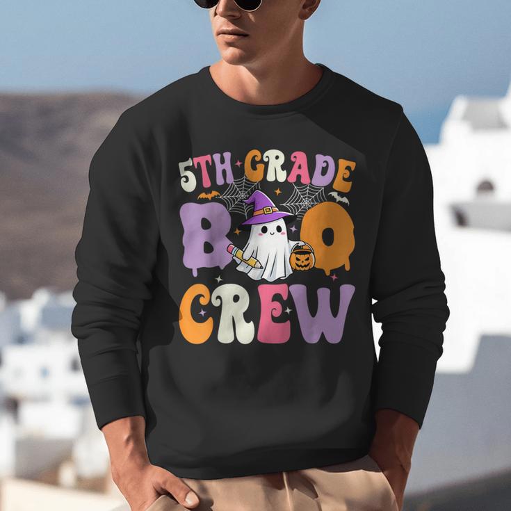 5th Grade Boo Crew Spooky Fifth Grade Halloween Teacher Unisex Sweatshirt, funny gift 5th Grade Boo Crew Spooky Fifth Grade Halloween Teacher Unisex Sweatshirt, funny gift