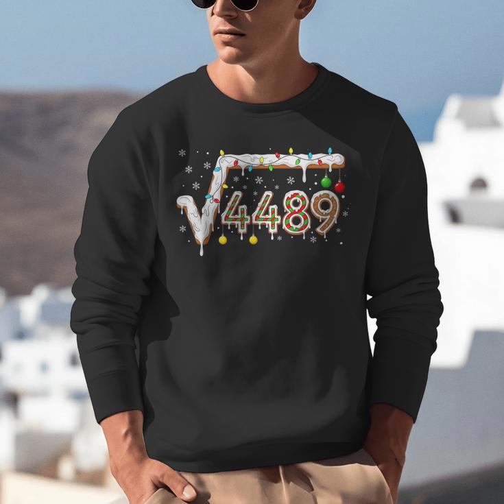 67 Meme Square Root 4489 Slang Math Teacher Christmas Unisex Sweatshirt, funny gift