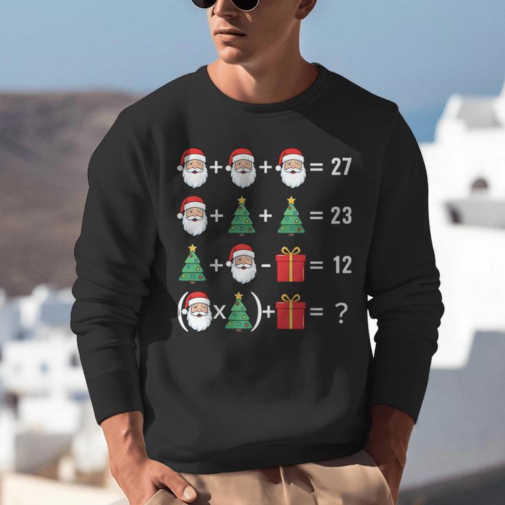 67 Santa Tree Math Teacher Christmas Xmas Humor Unisex Sweatshirt, funny gift