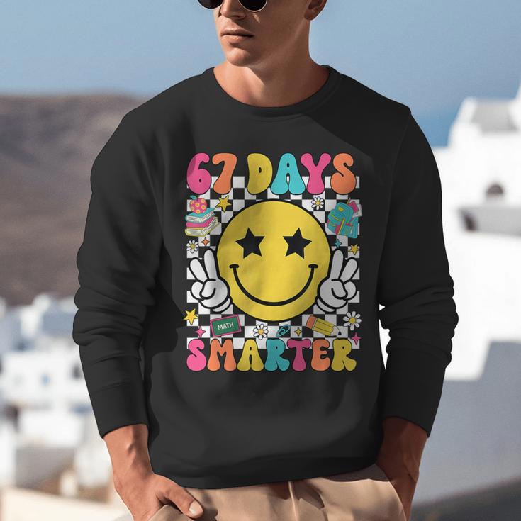67th Day Of School Shirt 67 Days Smarter Teacher Boy Girls Unisex Sweatshirt, funny gift 67th Day Of School Shirt 67 Days Smarter Teacher Boy Girls Unisex Sweatshirt, funny gift