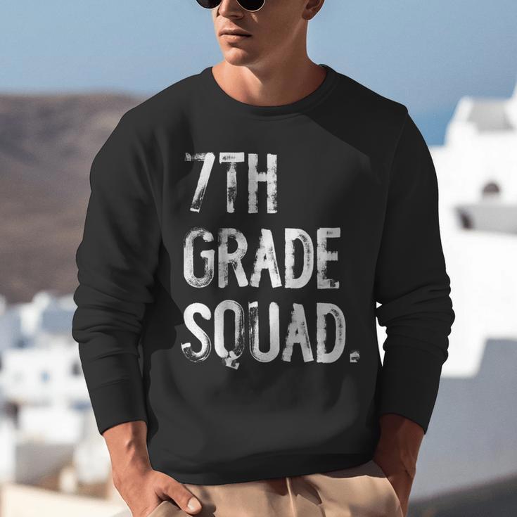 7th Grade Squad Back To School Student Teacher Unisex Sweatshirt, funny gift