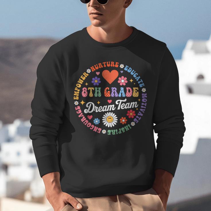 8th Grade Dream Team Eighth Grade Teacher Kid Back To School Unisex Sweatshirt, funny gift 8th Grade Dream Team Eighth Grade Teacher Kid Back To School Unisex Sweatshirt, funny gift