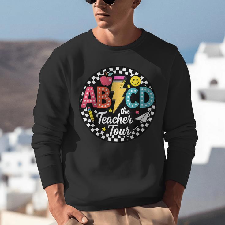 ABCD The Teacher Tour Back To School First Day Of School Unisex Sweatshirt, funny gift ABCD The Teacher Tour Back To School First Day Of School Unisex Sweatshirt, funny gift