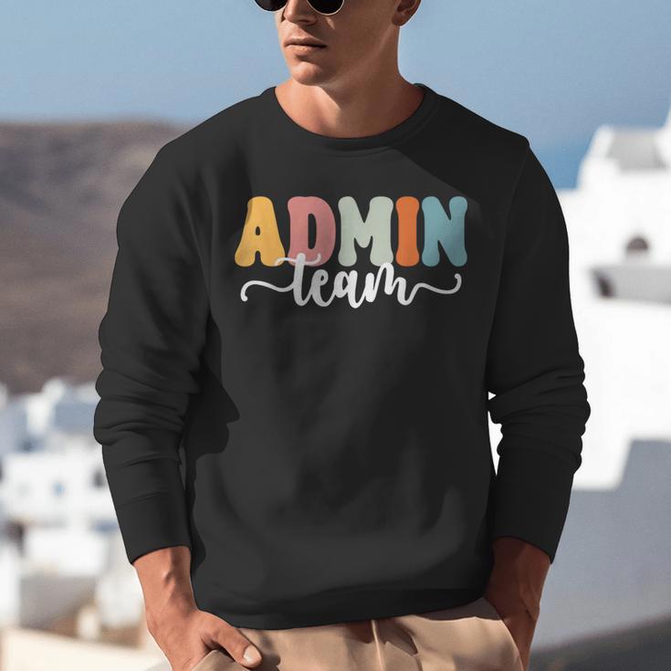 Admin Team Back To School Teachers Students Admin Squad Unisex Sweatshirt, funny gift