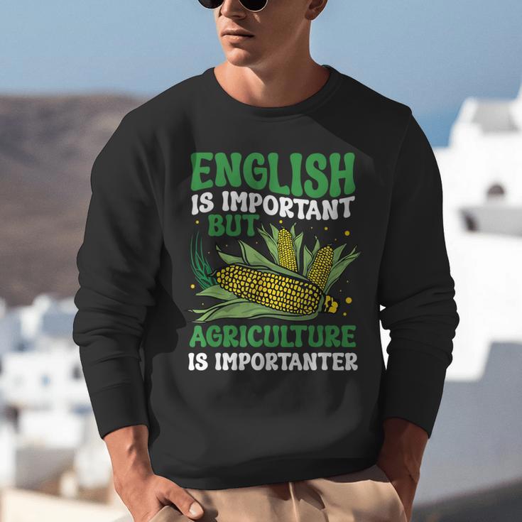 AG Teacher English Is Important But Agriculture Teacher Unisex Sweatshirt, English Teacher Sweatshirts, funny gift