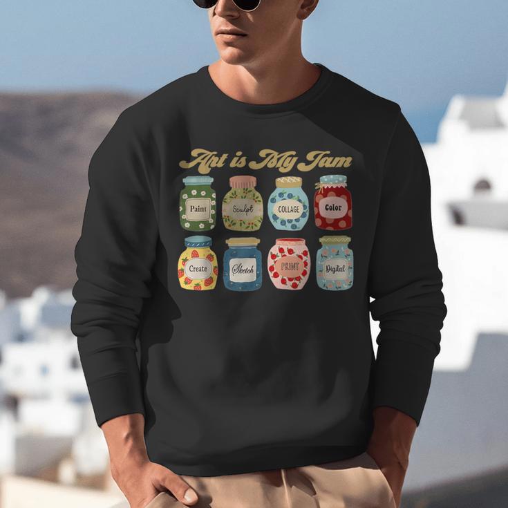 Art Is My Jam Art Teacher Specials Team Steam Teacher Unisex Sweatshirt, funny gift