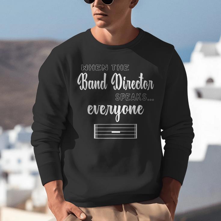 Band Director Shirt Music Teacher Appreciation Unisex Sweatshirt, funny gift