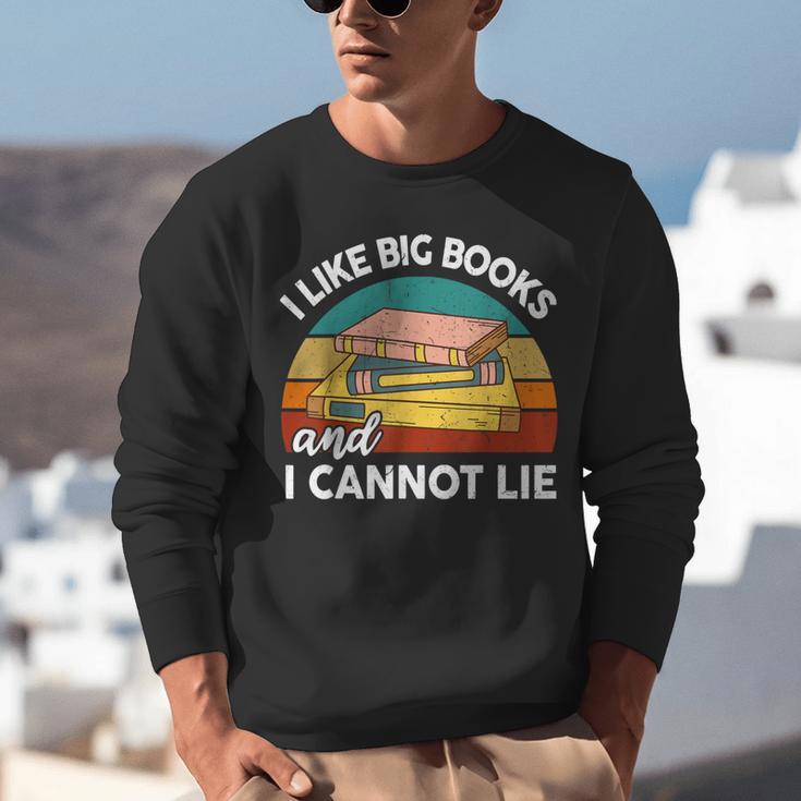 I Like Big Book Cant Lie Nerd School Librarian Teacher For Men Women Kids Unisex Sweatshirt, funny gift I Like Big Book Cant Lie Nerd School Librarian Teacher For Men Women Kids Unisex Sweatshirt, funny gift