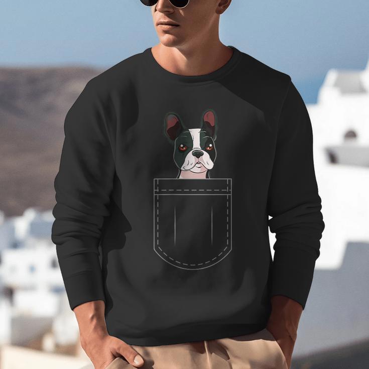 Boston Terrier Boston-Bulldog For Men Women Kids Unisex Sweatshirt, funny gift