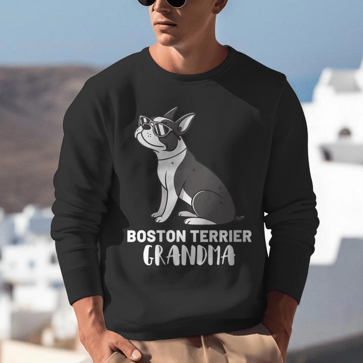 Boston Terrier Dog Owner Grandma Unisex Sweatshirt, funny gift