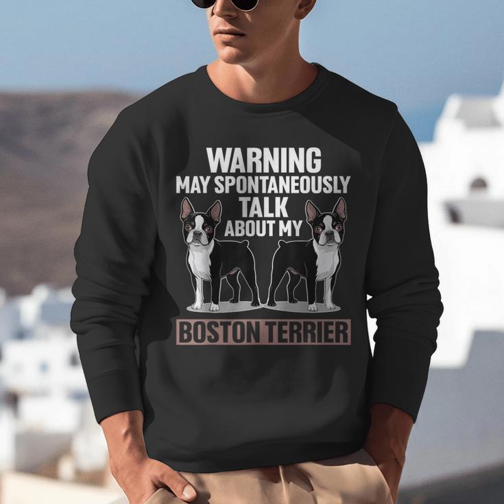Boston Terrier Dog Unisex Sweatshirt, funny gift