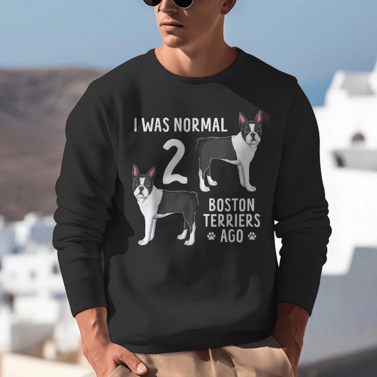 Boston Terrier Humor Bostie Dog Lover For Men Women Kids Unisex Sweatshirt, funny gift