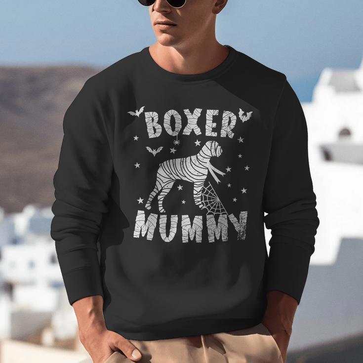Boxer Dog Mama Halloween Unisex Sweatshirt, funny gift