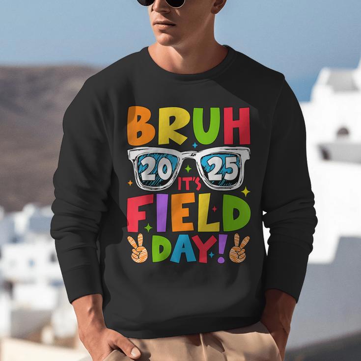Bruh It's Field Day Teacher Boys Girls Kids Field Day 2025 Unisex Sweatshirt, funny gift