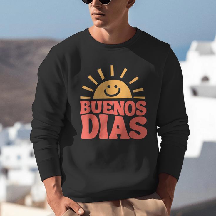 Buenos Dias Spanish Teacher Appreciation Back To School Unisex Sweatshirt, funny gift Buenos Dias Spanish Teacher Appreciation Back To School Unisex Sweatshirt, funny gift