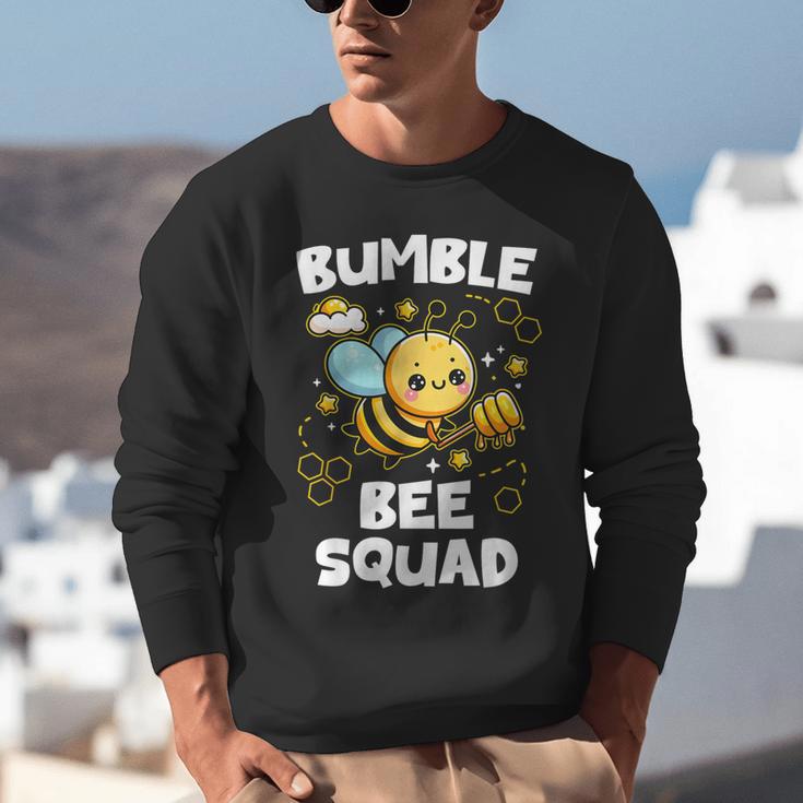 Bumble Bee Squad Honey Bumblebee Teacher Team Group Unisex Sweatshirt, funny gift