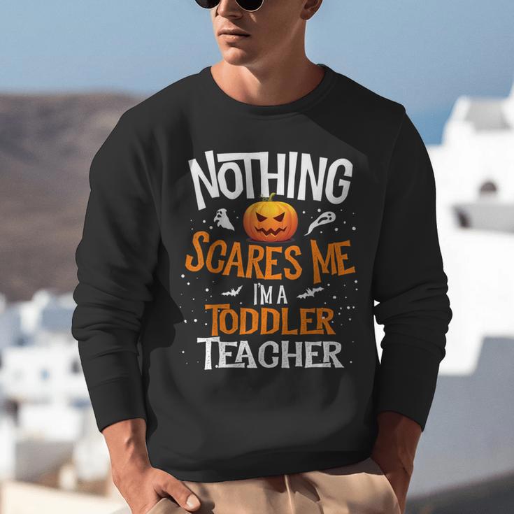 You Cannot Scare Me I'm An Toddler Teacher Halloween Men Women Kids Unisex Sweatshirt, funny gift You Cannot Scare Me I'm An Toddler Teacher Halloween Men Women Kids Unisex Sweatshirt, funny gift