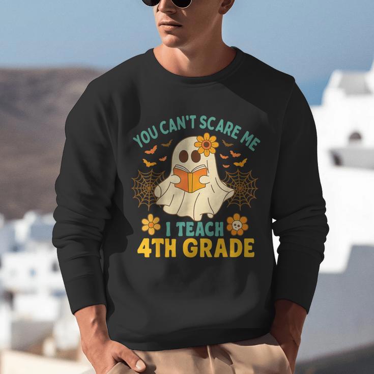 You Can't Scare Me I Teach 4th Grade Halloween Teacher Ghost Unisex Sweatshirt, 4th Grade Teacher Sweatshirts, funny gift You Can't Scare Me I Teach 4th Grade Halloween Teacher Ghost Unisex Sweatshirt, 4th Grade Teacher Sweatshirts, funny gift