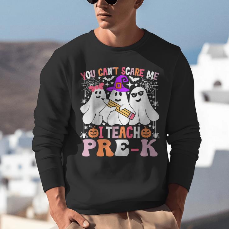 You Can't Scare Me I Teach Pre-k Halloween Teacher Unisex Sweatshirt, funny gift You Can't Scare Me I Teach Pre-k Halloween Teacher Unisex Sweatshirt, funny gift