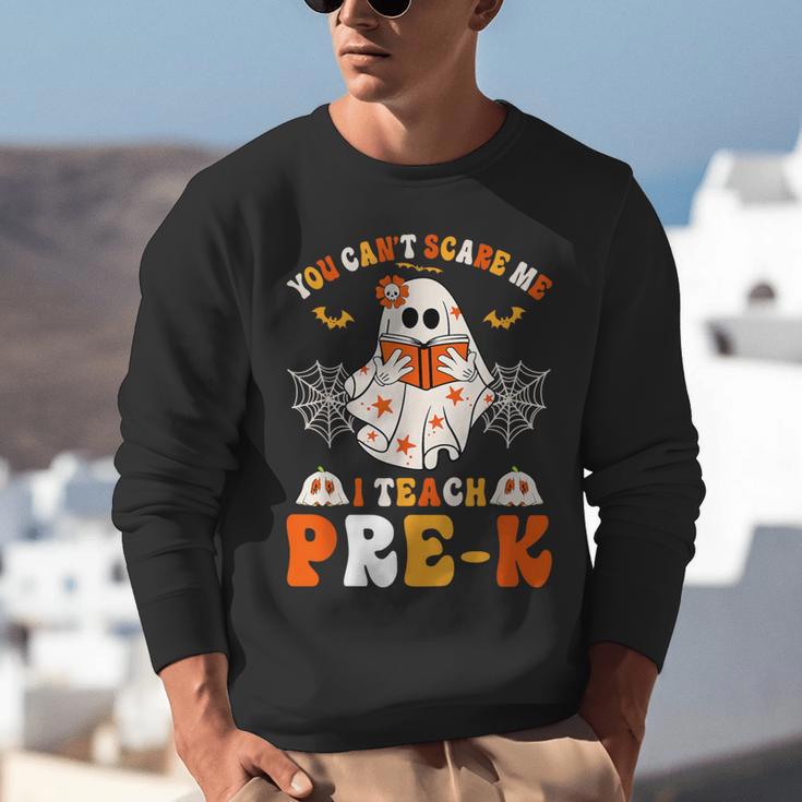 You Cant Scare Me I Teach Pre-K Teacher Halloween Unisex Sweatshirt, funny gift You Cant Scare Me I Teach Pre-K Teacher Halloween Unisex Sweatshirt, funny gift