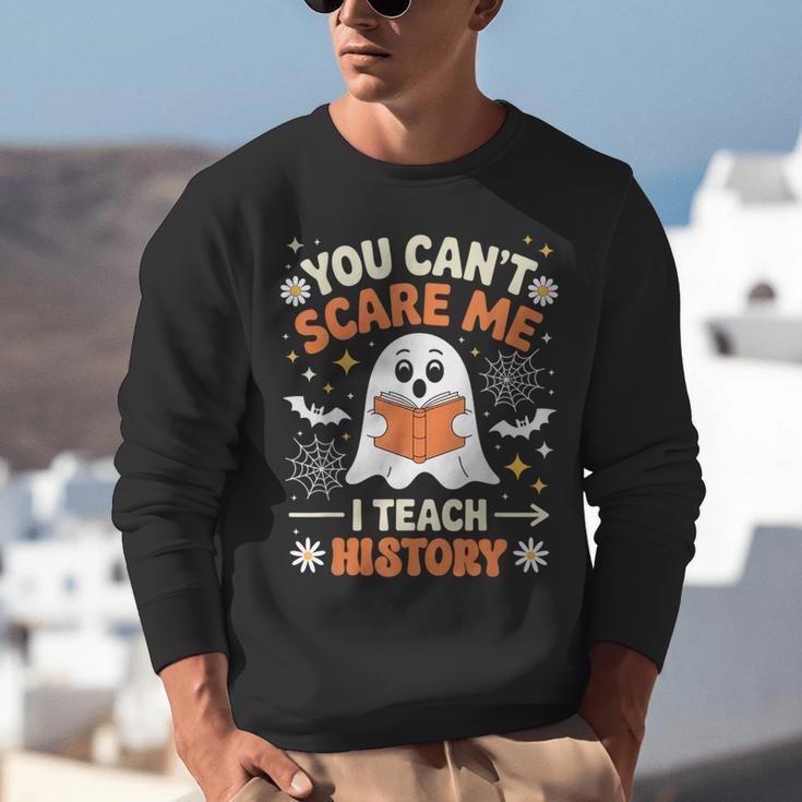 You Can't Scare Me I Teach History Retro Teacher Halloween Unisex Sweatshirt, History Teacher Sweatshirts, funny gift You Can't Scare Me I Teach History Retro Teacher Halloween Unisex Sweatshirt, History Teacher Sweatshirts, funny gift