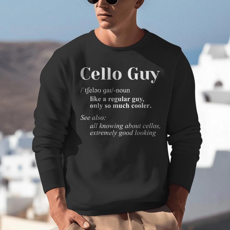 Cello Guy Definition Cello Player Classical Music Teacher Unisex Sweatshirt, funny gift Cello Guy Definition Cello Player Classical Music Teacher Unisex Sweatshirt, funny gift
