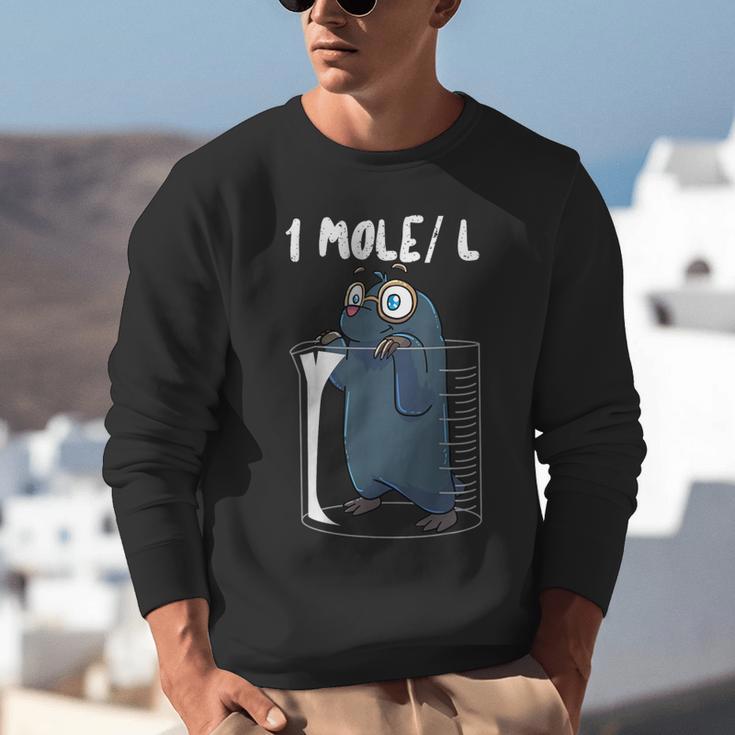 Chemistry Chemist Student Science Teacher Mole Unisex Sweatshirt, Science Teacher Sweatshirts, funny gift