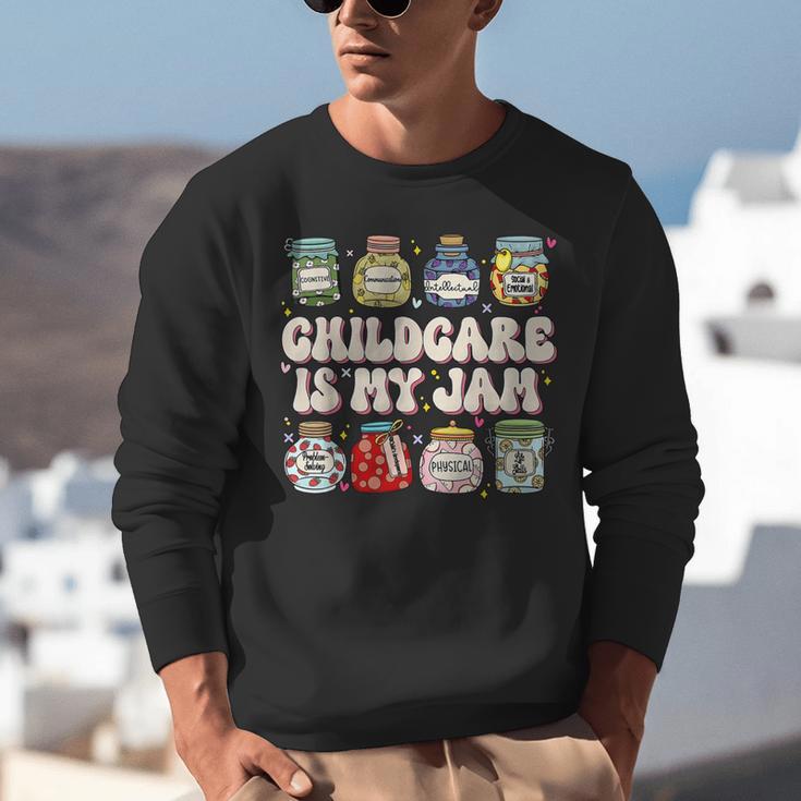 Childcare Is My Jam Child Care Teacher School Psychologist Unisex Sweatshirt, funny gift Childcare Is My Jam Child Care Teacher School Psychologist Unisex Sweatshirt, funny gift