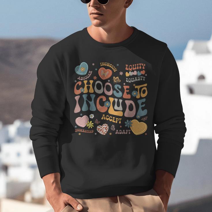 Choose To Include Inclusion Matters Autism Awareness Teacher Men Women Girls Kids Unisex Sweatshirt, funny gift Choose To Include Inclusion Matters Autism Awareness Teacher Men Women Girls Kids Unisex Sweatshirt, funny gift