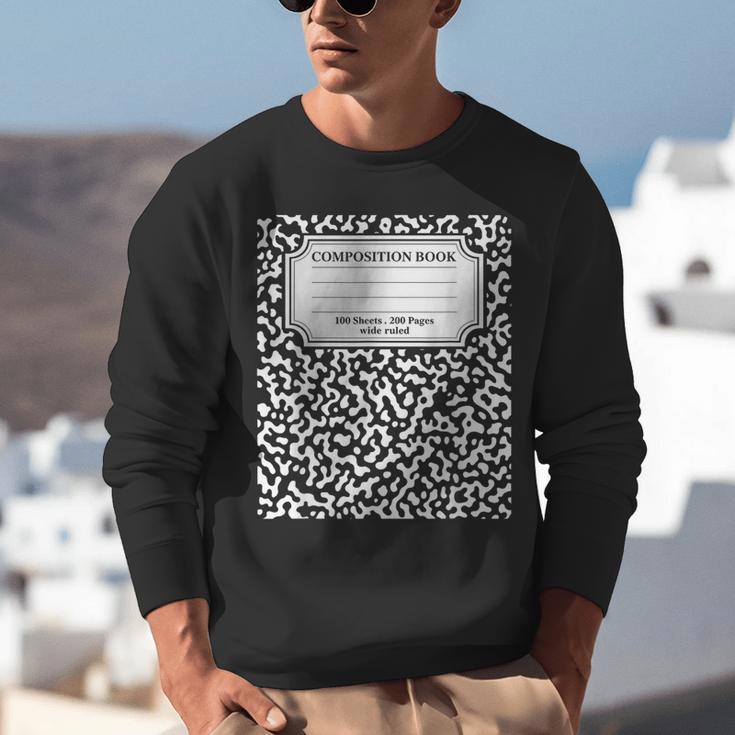 Composition Notebook Matching Group Halloween Teachers Unisex Sweatshirt, funny gift