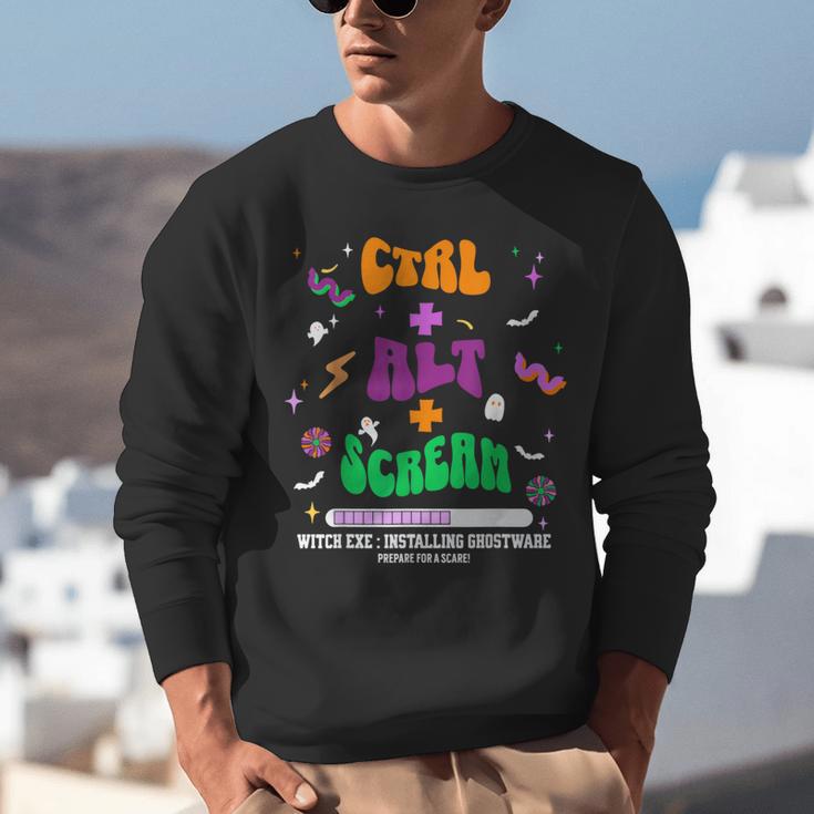 Computer Teacher Spooky Halloween Technology STEM Engineer Unisex Sweatshirt, funny gift Computer Teacher Spooky Halloween Technology STEM Engineer Unisex Sweatshirt, funny gift