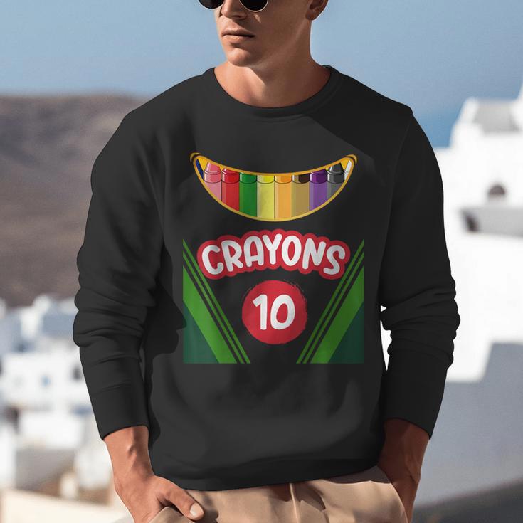 Crayon Box Fun Teacher Student Crayon Squad Halloween 2022 Unisex Sweatshirt, funny gift Crayon Box Fun Teacher Student Crayon Squad Halloween 2022 Unisex Sweatshirt, funny gift