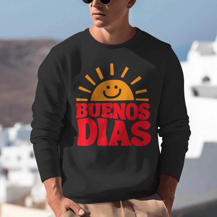 Cute Bilingual Spanish Teacher Buenos Dias Sunshine Unisex Sweatshirt, funny gift Cute Bilingual Spanish Teacher Buenos Dias Sunshine Unisex Sweatshirt, funny gift