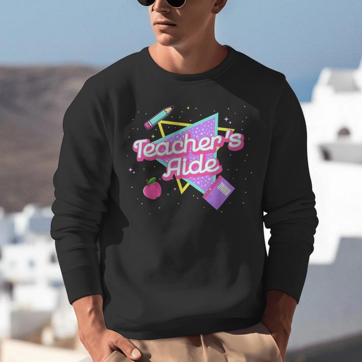 Cute Teacher's Aide Shirt 80's 90's Back To School For Men Women Unisex Sweatshirt, funny gift Cute Teacher's Aide Shirt 80's 90's Back To School For Men Women Unisex Sweatshirt, funny gift