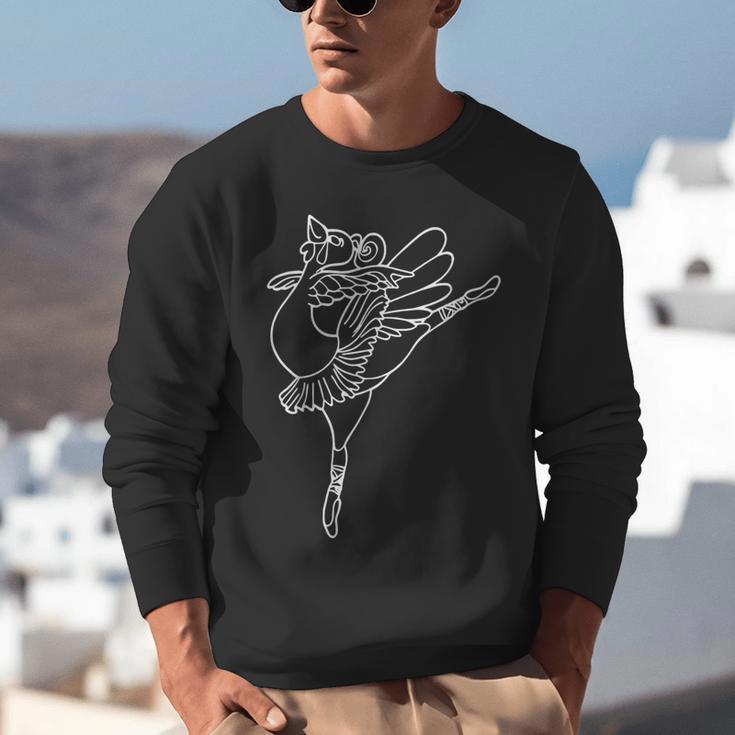 Dancing Turkey Happy Thanksgiving Day Ballet Dance Teacher Unisex Sweatshirt, funny gift Dancing Turkey Happy Thanksgiving Day Ballet Dance Teacher Unisex Sweatshirt, funny gift