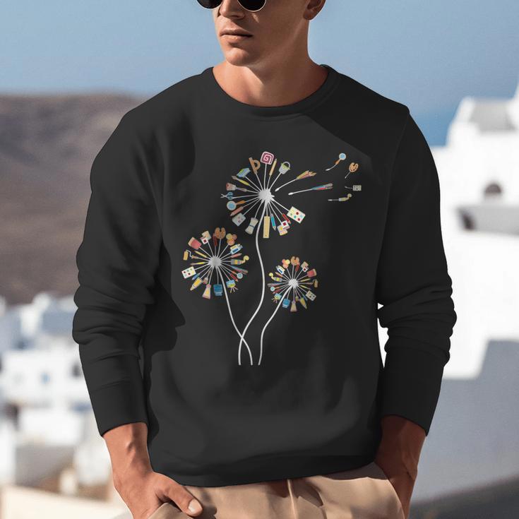 Dandelion Art Shirt For Artist Or Art Teacher Creative Art Unisex Sweatshirt, funny gift Dandelion Art Shirt For Artist Or Art Teacher Creative Art Unisex Sweatshirt, funny gift