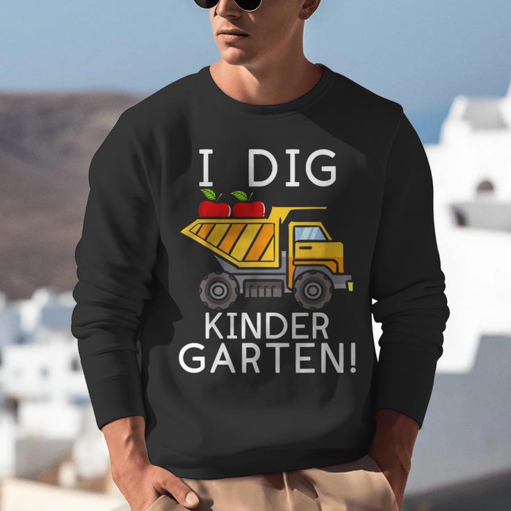 I Dig Kindergarten Student Teacher Construction First Day Unisex Sweatshirt, funny gift I Dig Kindergarten Student Teacher Construction First Day Unisex Sweatshirt, funny gift