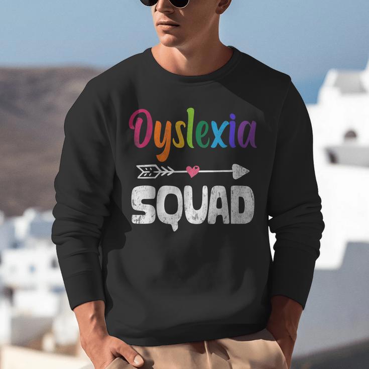 Dyslexia Awareness Month Dyslexia Teacher Therapist Unisex Sweatshirt, funny gift Dyslexia Awareness Month Dyslexia Teacher Therapist Unisex Sweatshirt, funny gift