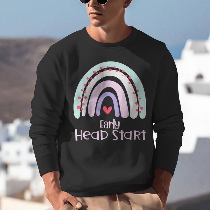 Early Headstart Cute Retro Rainbow Teachers Unisex Sweatshirt, funny gift Early Headstart Cute Retro Rainbow Teachers Unisex Sweatshirt, funny gift
