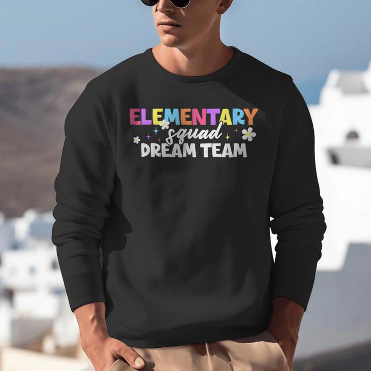Elementary Squad Dream Team Teacher Student Back To School Unisex Sweatshirt, funny gift Elementary Squad Dream Team Teacher Student Back To School Unisex Sweatshirt, funny gift