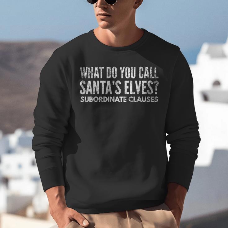 English Teacher About Grammar And Christmas Unisex Sweatshirt, English Teacher Sweatshirts, funny gift English Teacher About Grammar And Christmas Unisex Sweatshirt, English Teacher Sweatshirts, funny gift