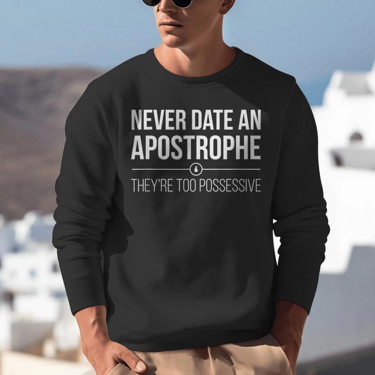 English Teacher Grammar Pun Shirt Unisex Sweatshirt, English Teacher Sweatshirts, funny gift